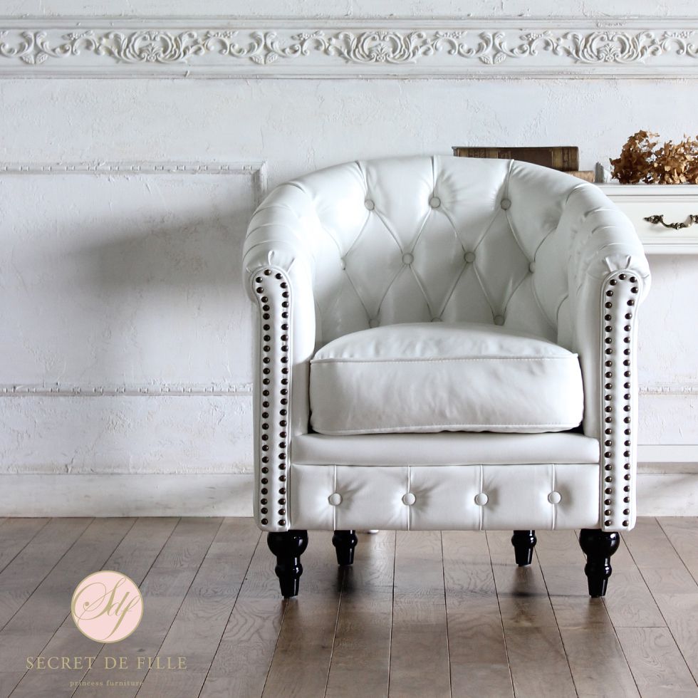 楽天市場】チェスターフィールド ソファ 1人掛け 一人掛け 1人用 一人