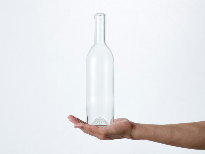 楽天市場】ガラス瓶 酒瓶 ワイン瓶 ワイン720 木口 透明 720ml 【10本