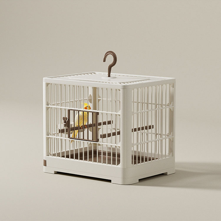 楽天市場】鳥かご 持ち運び便利 鳥ケージ 鳥籠 餌入れ/水入れ/とまり棒