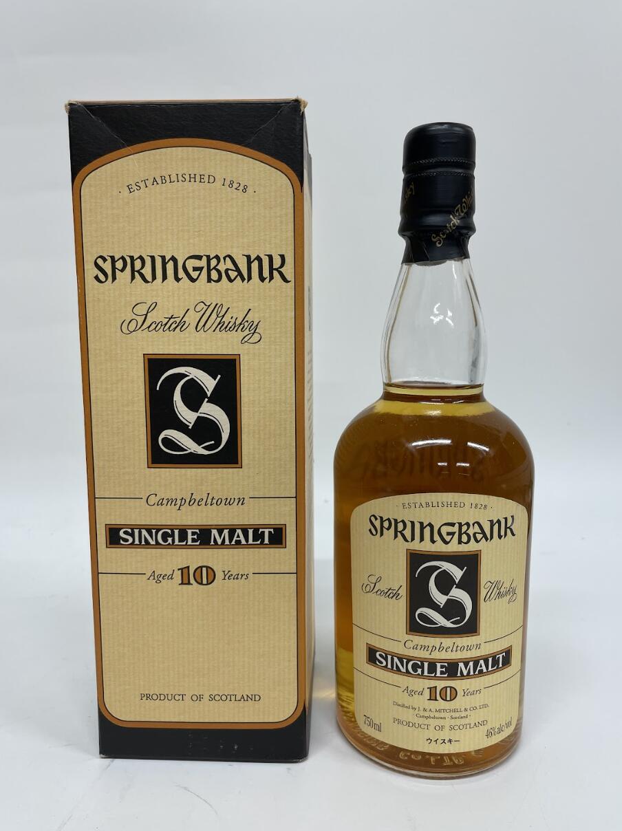 スプリングバング10年750ml 木箱入り