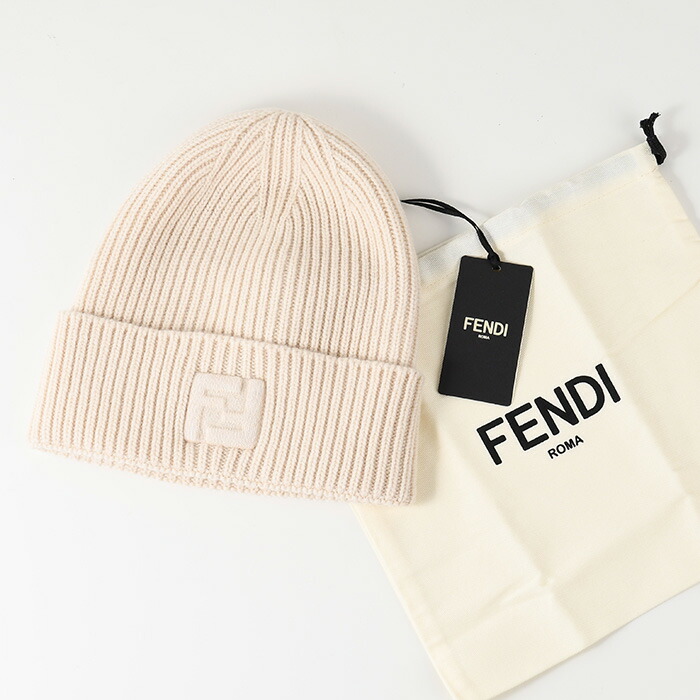 楽天市場】FENDI フェンディ ニット帽 ニットキャップ ビーニー 帽子