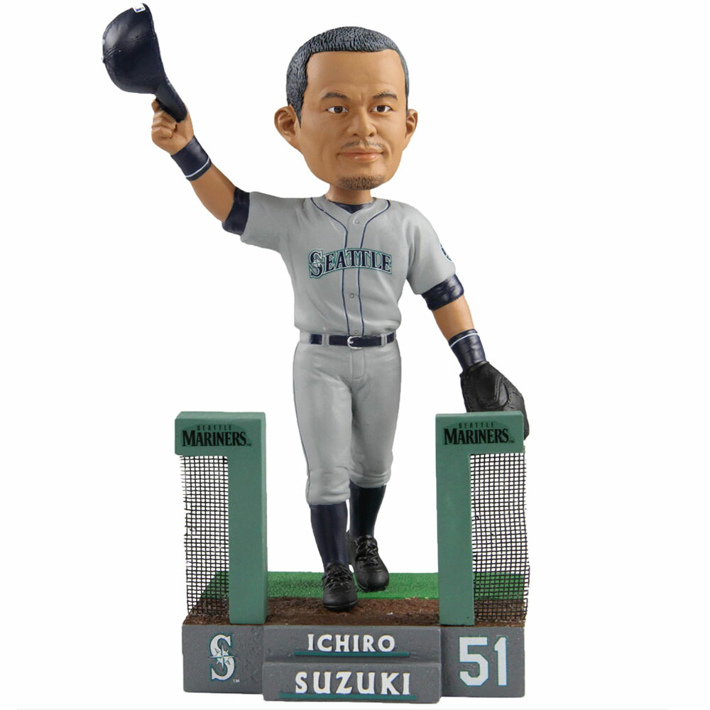 限定品】世界限定 3000個 イチロー MLB公式ボブルヘッド シリアルNo