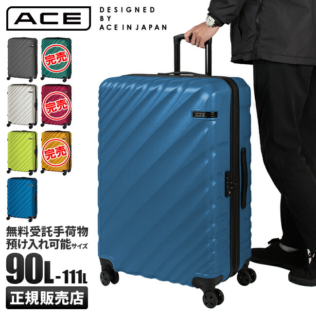 Samsonite サムソナイト 大型スーツケース グレー ACE 日本製