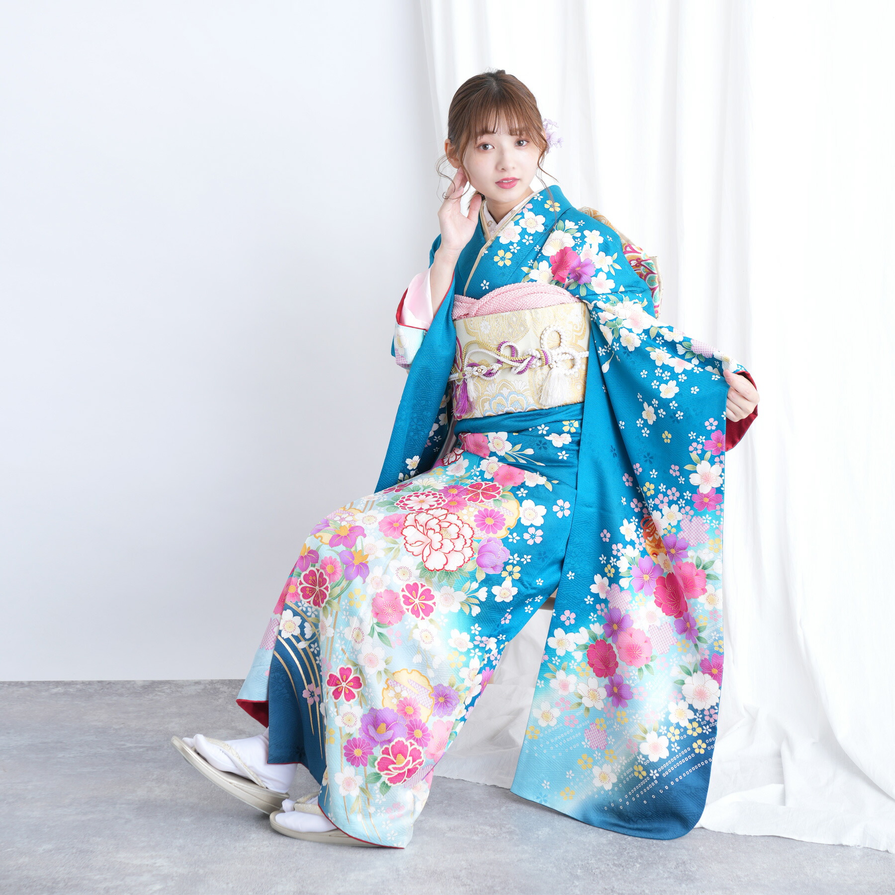 楽天市場】【レンタル】振袖 成人式【往復送料無料】女性 振袖セット