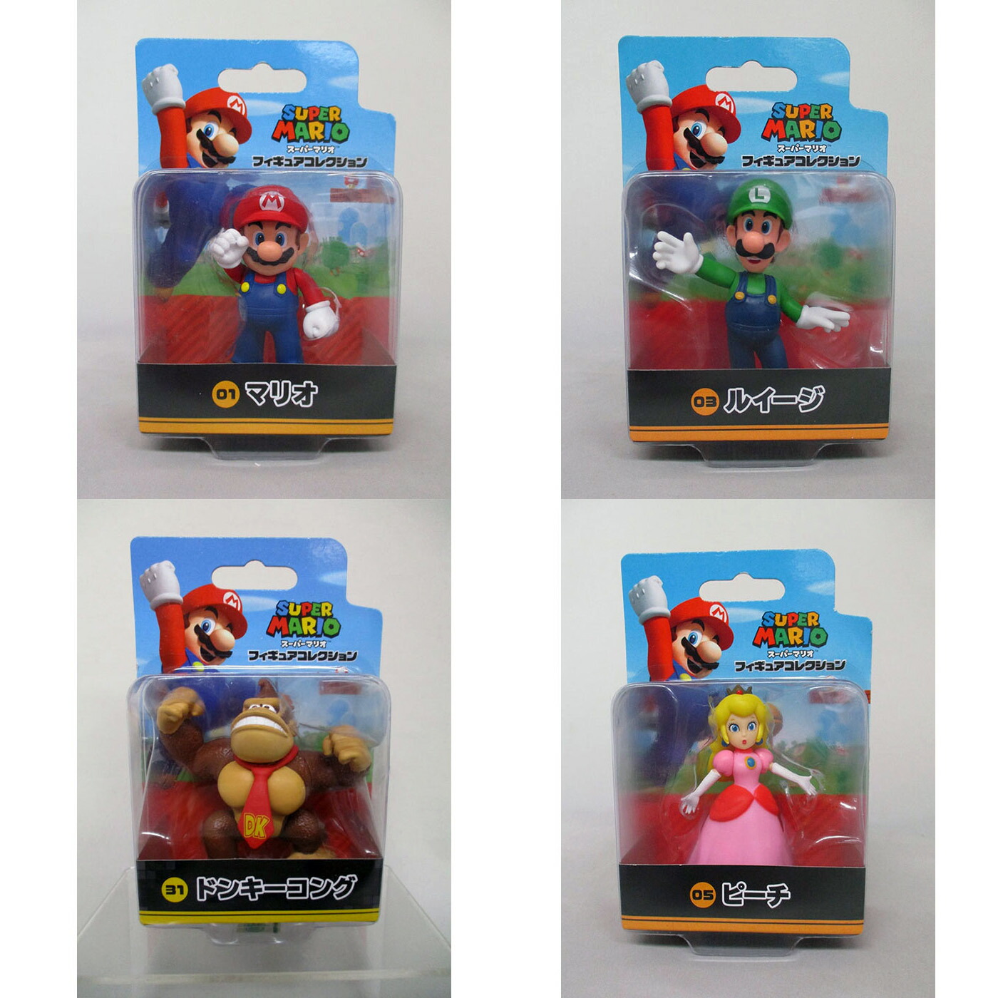 楽天市場】三英貿易 スーパーマリオ フィギュア 4体セット マリオ