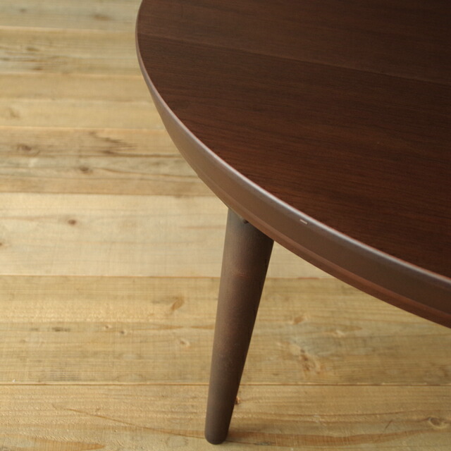 楽天市場】miuこたつ 円形 テーブル 90ナラ|ウォールナット|北欧|和風