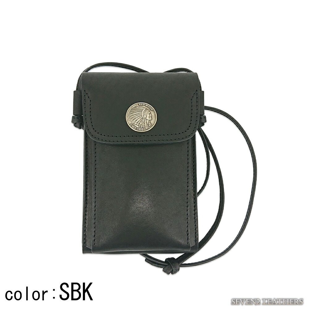 楽天市場】レッドムーン REDMOON レザーポーチ スマホショルダー ミニ