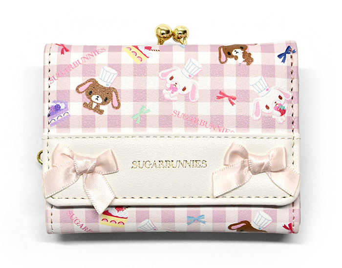 シュガーバニーズ 折りたたみ財布 シュガーバニーズ(くろうさ) 口金