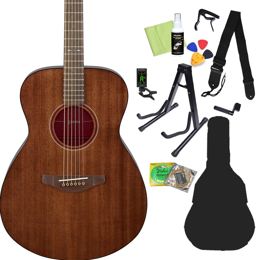 楽天市場】YAMAHA STORIA アコースティックギター初心者12点セット