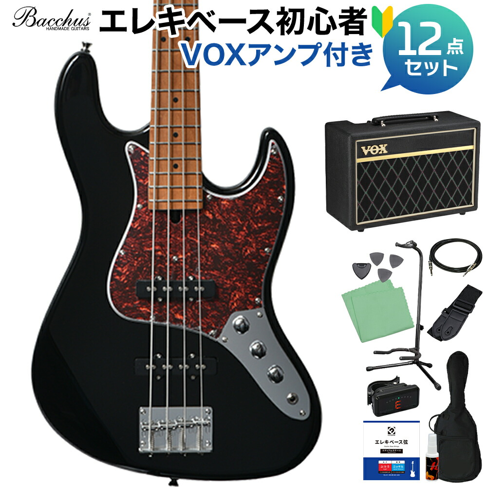 楽天市場】Bacchus WJB-1DX RSM/M 選べるアンプ初心者セット エレキ
