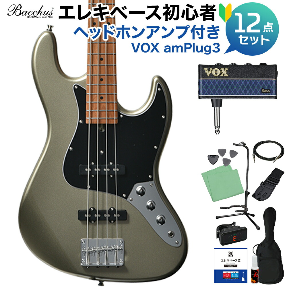 楽天市場】Bacchus WJB-1DX RSM/M 選べるアンプ初心者セット エレキ