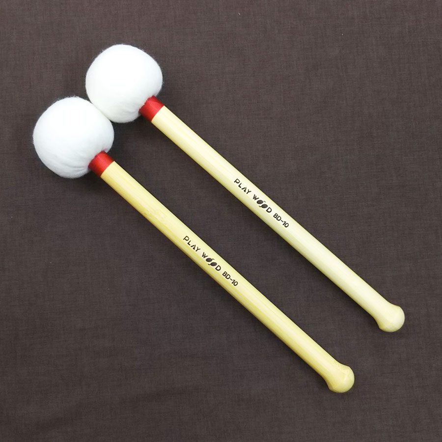 楽天市場】Playwood バスドラム用マレット BD-10 【2本1組】 : 下倉