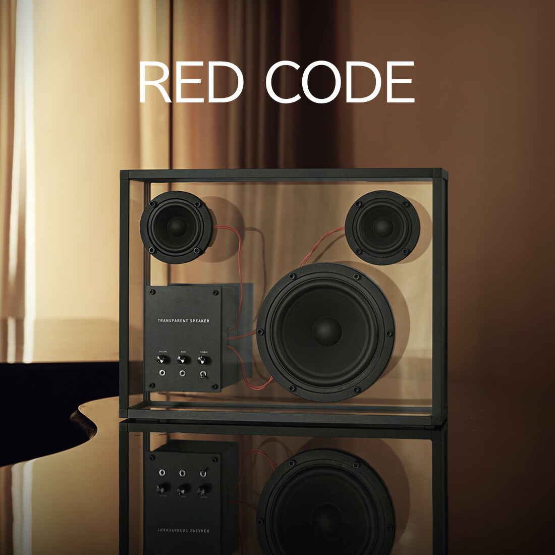 楽天市場】TRANSPARENT SPEAKER トランスペアレント スピーカー