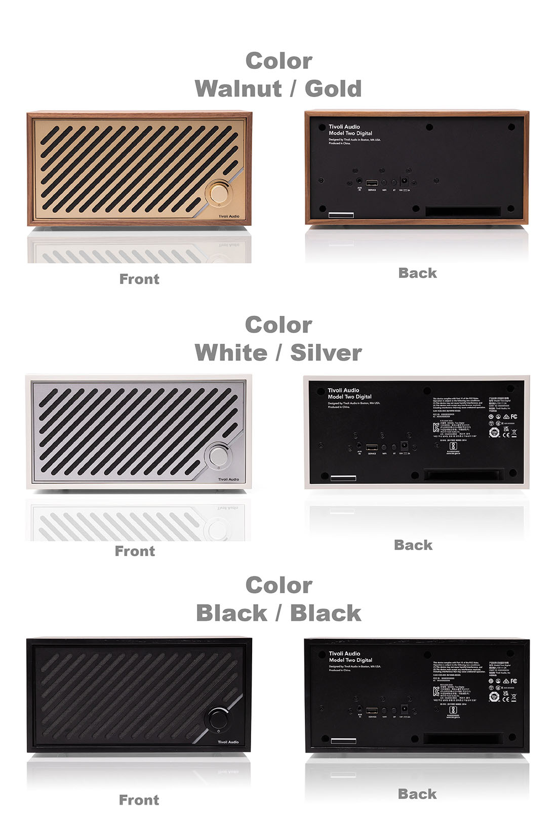 TivoliAudio MODEL TWO 海外仕様 TivoliAudio MODEL TWO 海外仕様