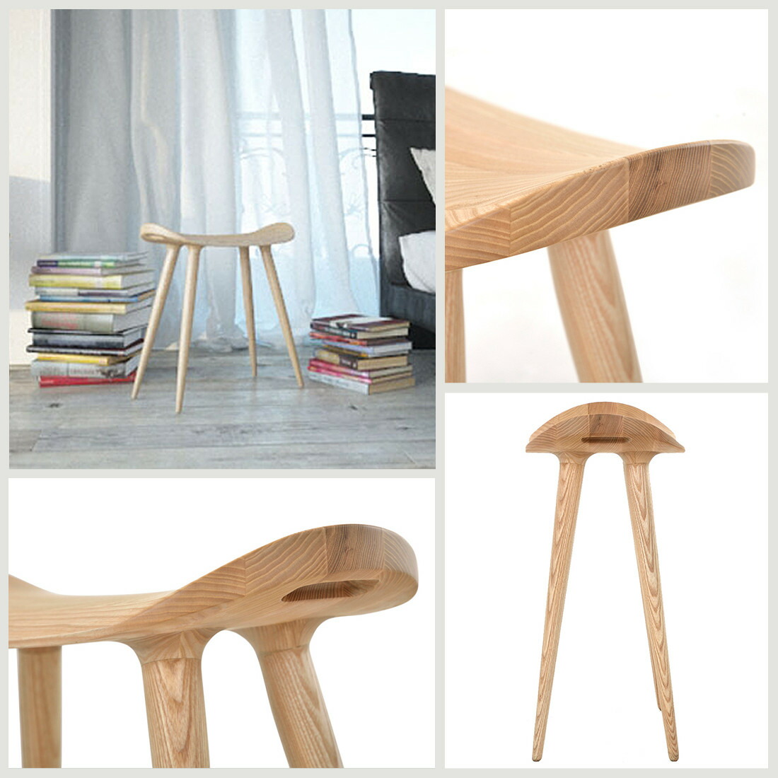 NOFUスツールデンマーク北欧Bertil Stam