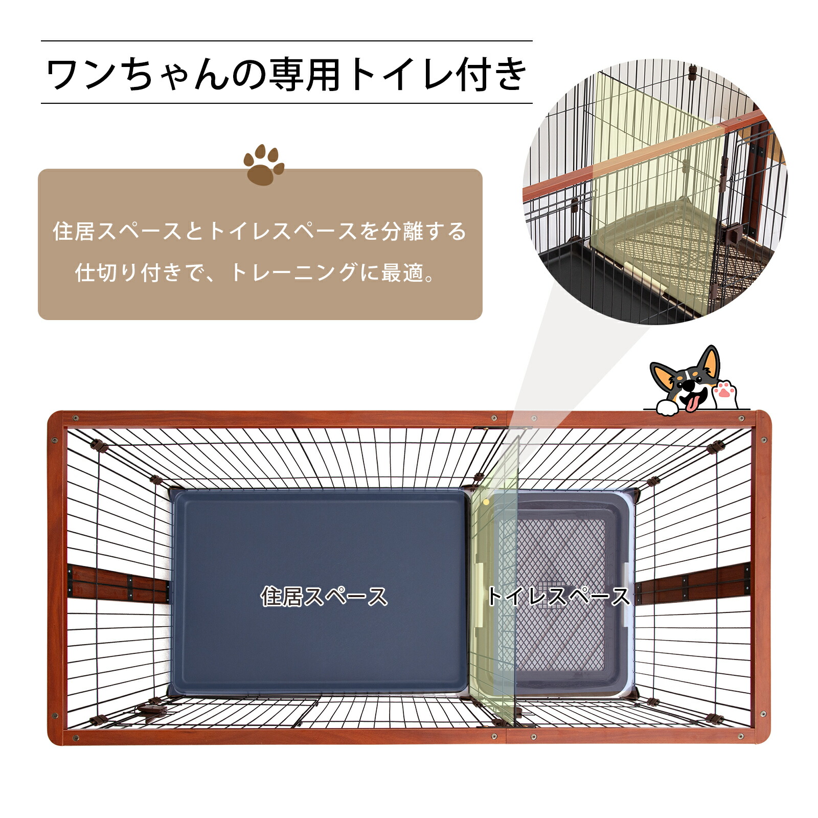 楽天市場】【20%OFFクーポン☆16日まで】ペットゲージ ペットサークル