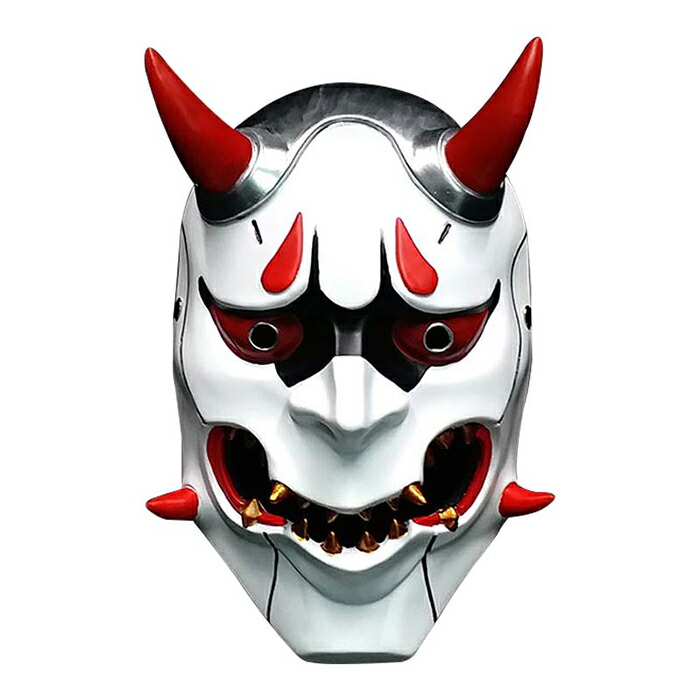 楽天市場】仮面 般若のお面 はんにゃ 樹脂 ハロウィン お面 怖い