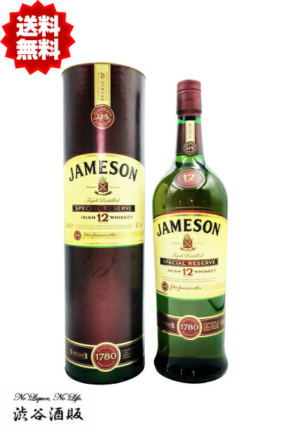 楽天市場】☆送料無料☆[内容量1000ml] ジェムソン 12年 スペシャル