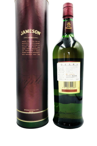 ジェムソン12年 スペシャルリザーブ 1000ml オールドボトル 楽天市場