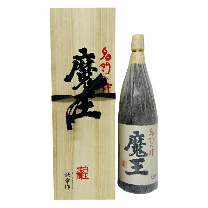 魔王 焼酎 2025年09月24日 1800ミリ 魔王 1800ml 芋焼酎 25% 名門の粋