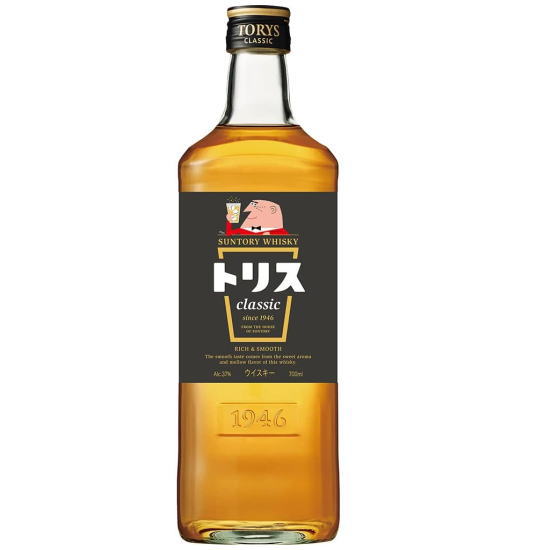 楽天市場】サントリーウイスキー トリス クラシック 37度 700ml : 酒の