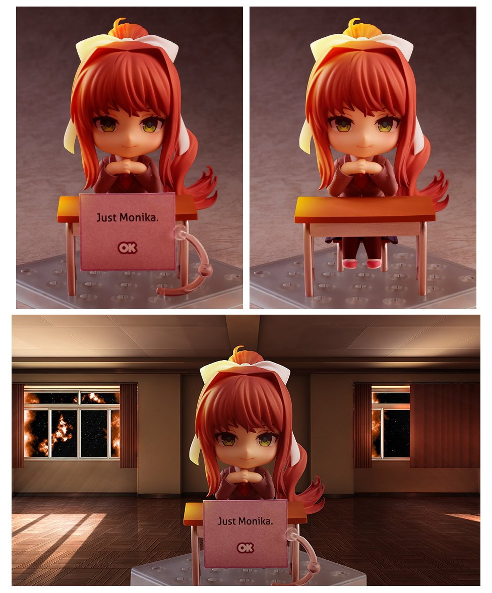 ねんどろいど ドキドキ文芸部 モニカ新品未開封 ねんどろいど モニカ