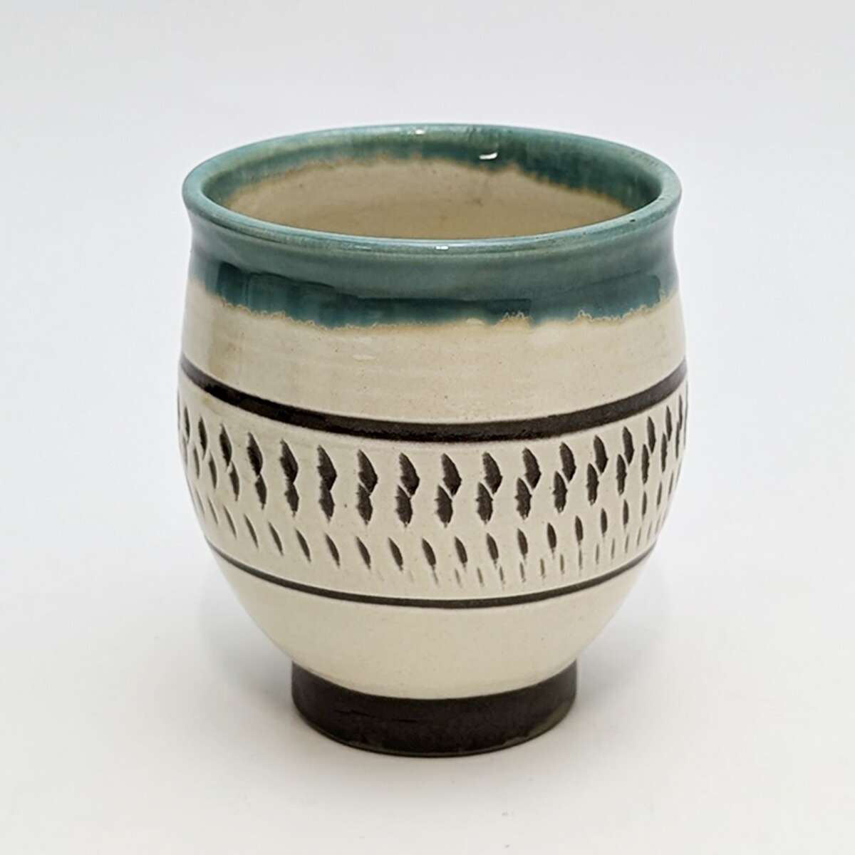 小鹿田焼 丸型壺 花器 民藝 柳瀬晴夫 小鹿田焼 丸型壺 花器 民藝 柳瀬晴夫