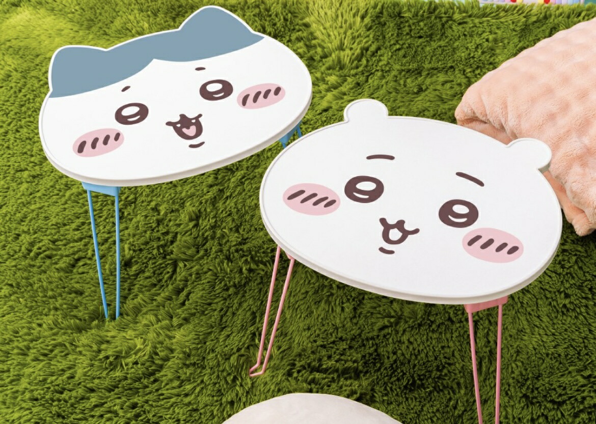 楽天市場】新生活にオススメ ちいかわ おかお折りたたみ ミニテーブル1