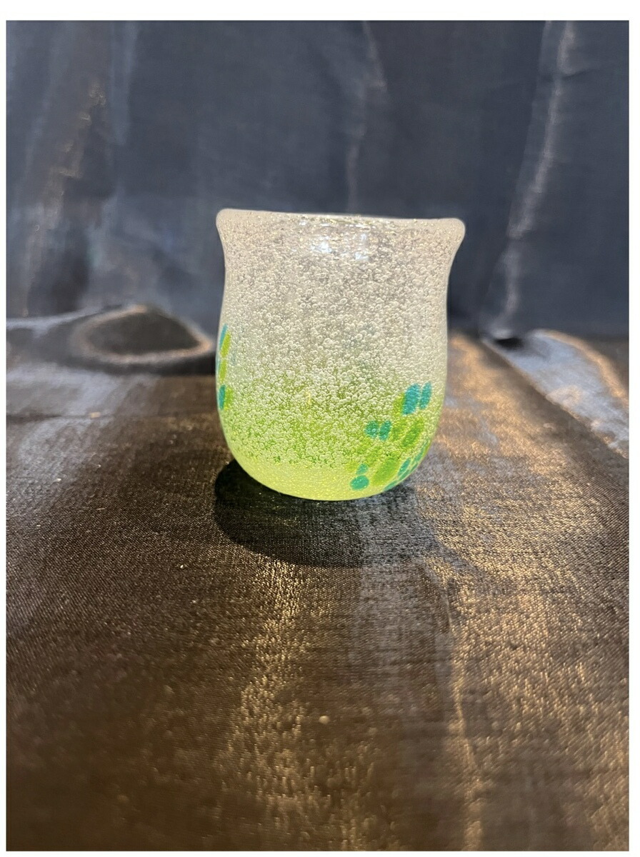 リ*ー様 琉璃工房 ☆ ガラスオブジェ ☆ ネズミとお花モチーフ ☆ 美品