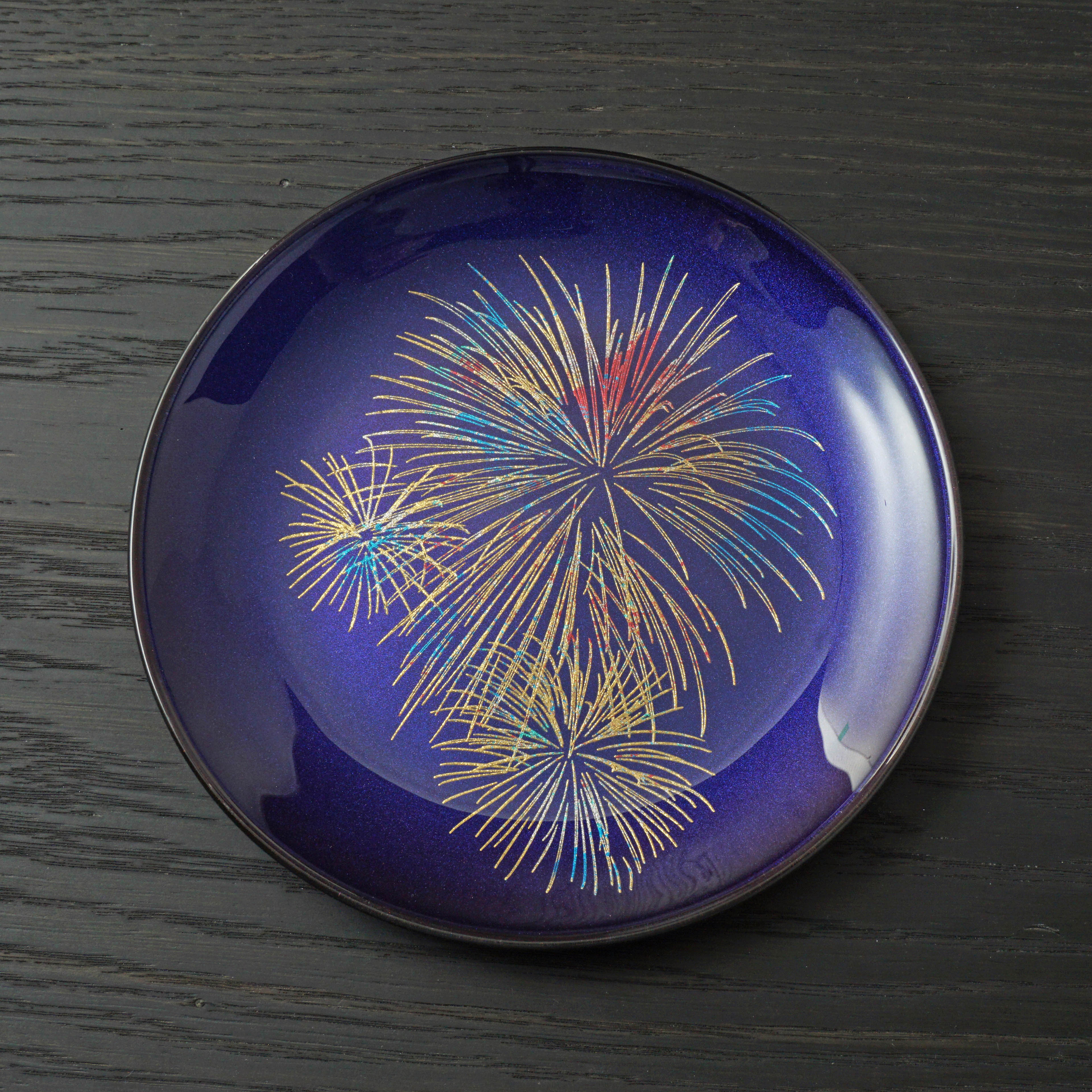 楽天市場】和柄蒔絵漆ガラス皿6種類 YOSHIHIKO FUJII 漆塗り 伝統工芸