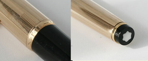 楽天市場】☆貴重！1960's！MONTBLANC /アンティーク モンブラン 金