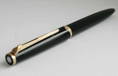 古いモンブラン NO.38 レバー式 ボールペン ブラック 黒 ヴィンテージ