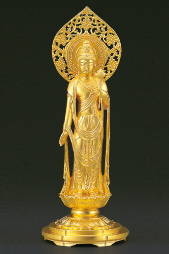 楽天市場】【へ】 純金製 聖観世音菩薩 『 宗派別 御本尊 』 大仏師