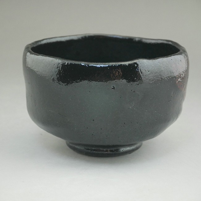 楽天市場】京焼 清水焼 黒楽野点茶碗 松楽 : 京焼清水焼専門店 松韻堂