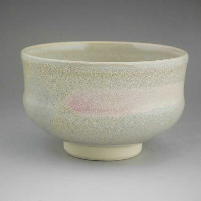 楽天市場】京焼 清水焼 ピンク刷毛目抹茶茶碗 林山 : 京焼清水焼専門店