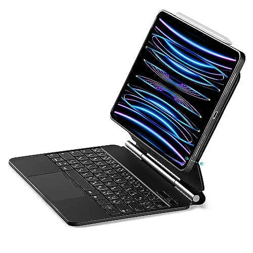 美品ESR iPadAir13インチキーボードケースM3対応 2025 iPad Air 11