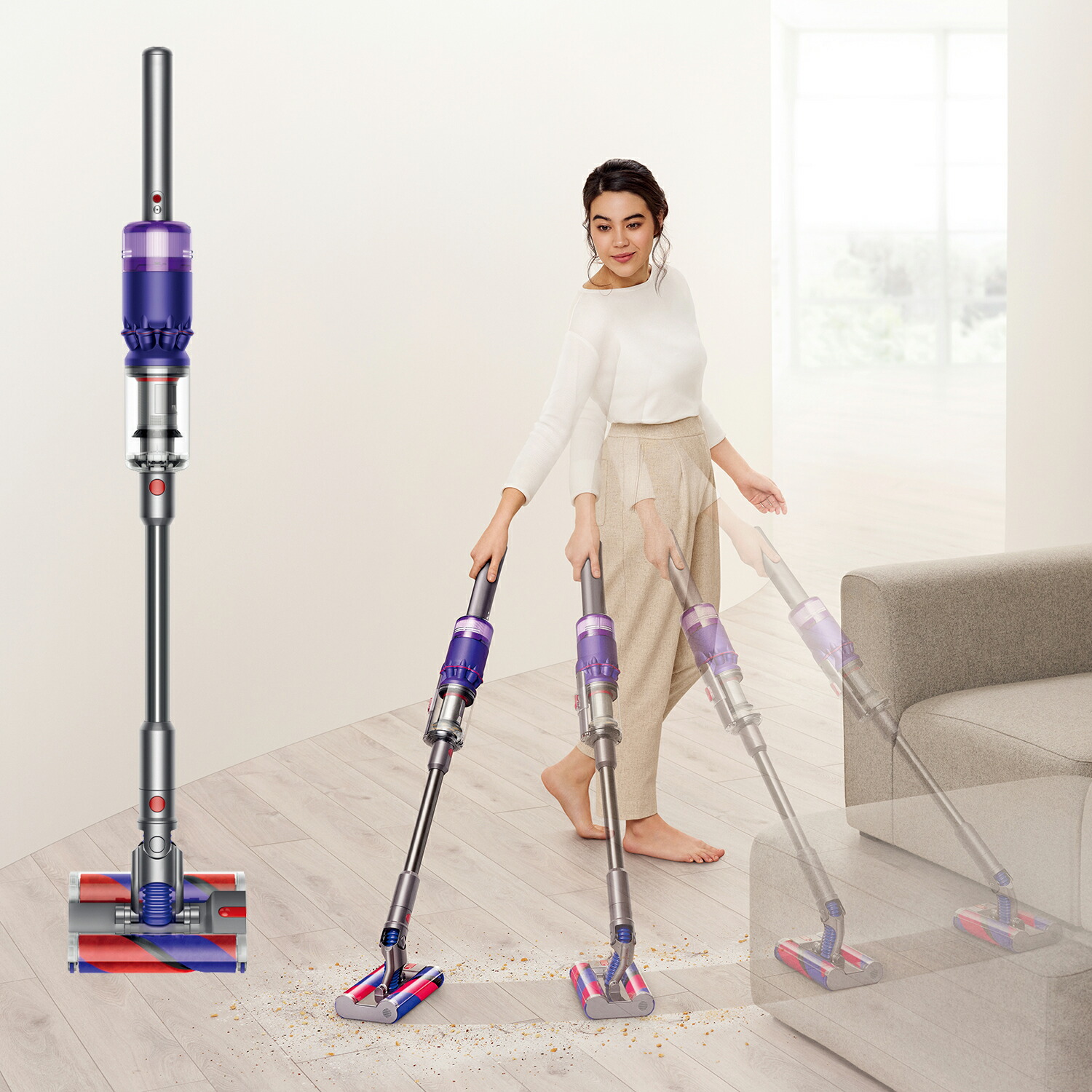 ダイソンコードレススティッククリーナーSV19 OF N未開封新品ドック付