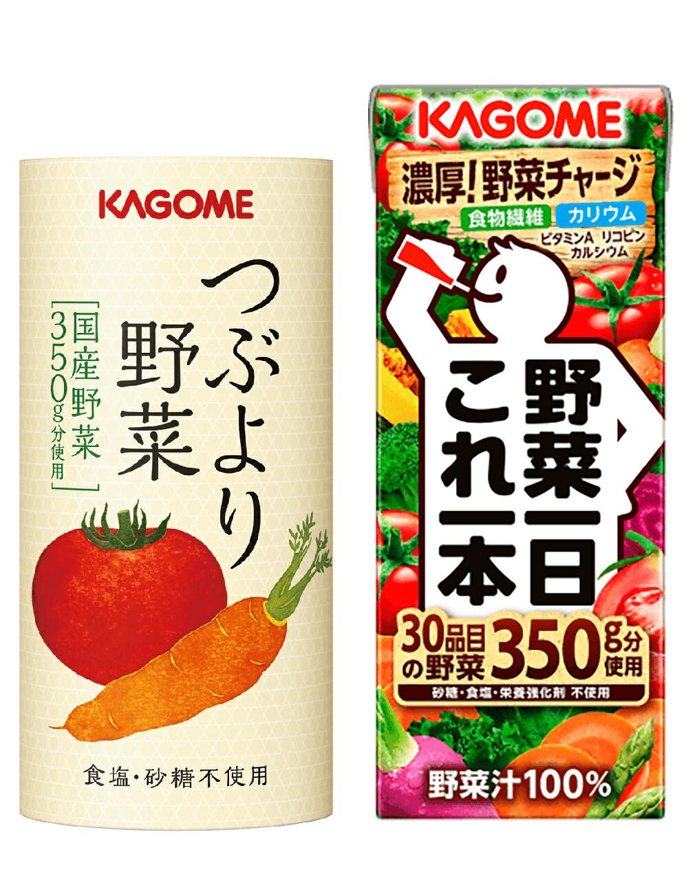 KAGOME カゴメ つぶより野菜 30本×2箱