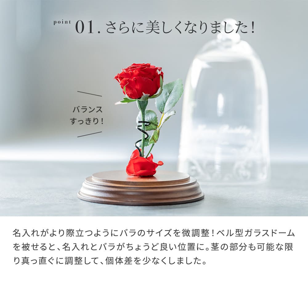 アンティーク ポワンドパリ 舞う1輪の薔薇のモチーフ センターフレーム
