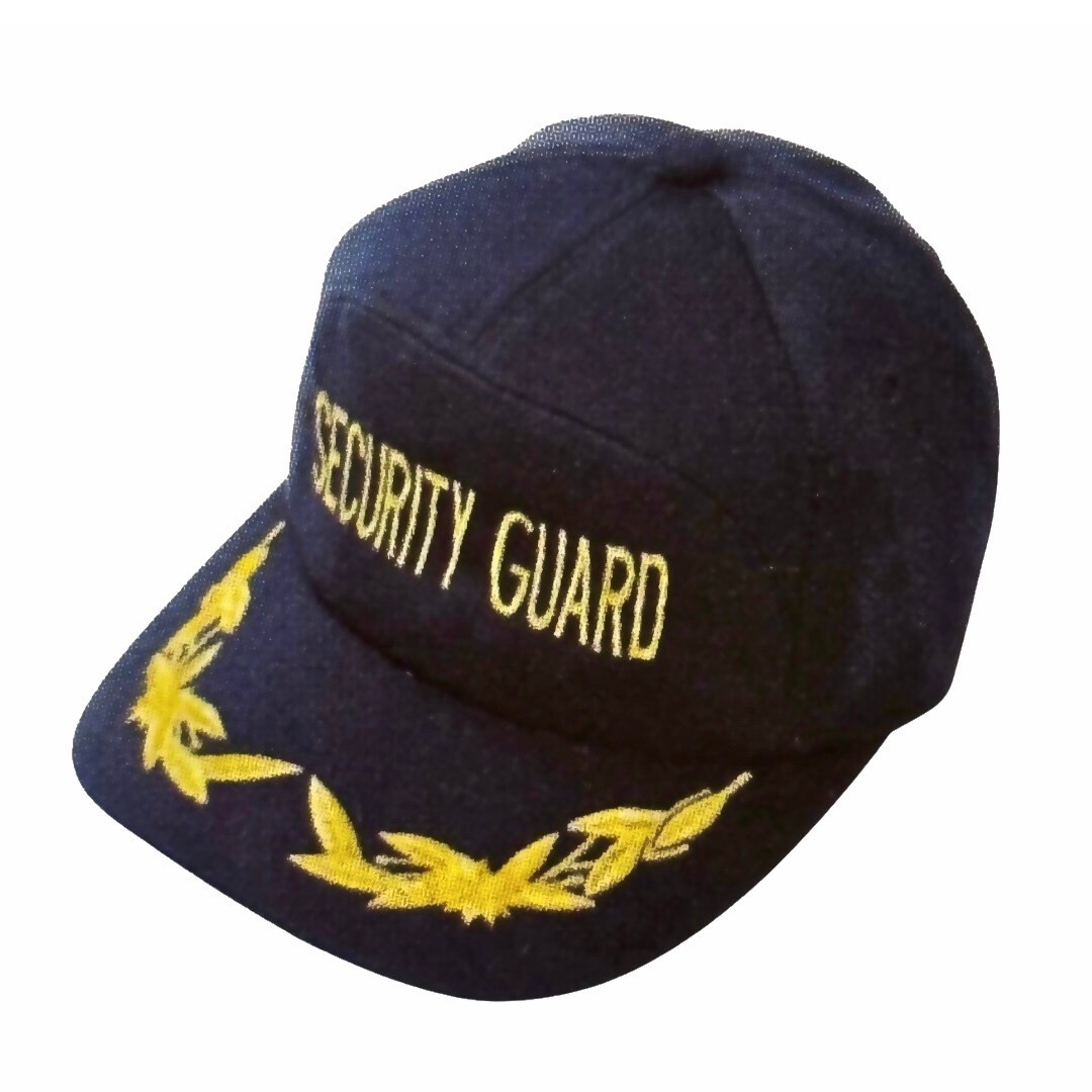 楽天市場】481 紺 ニット 警備アポロキャップ SECURITY GUARD