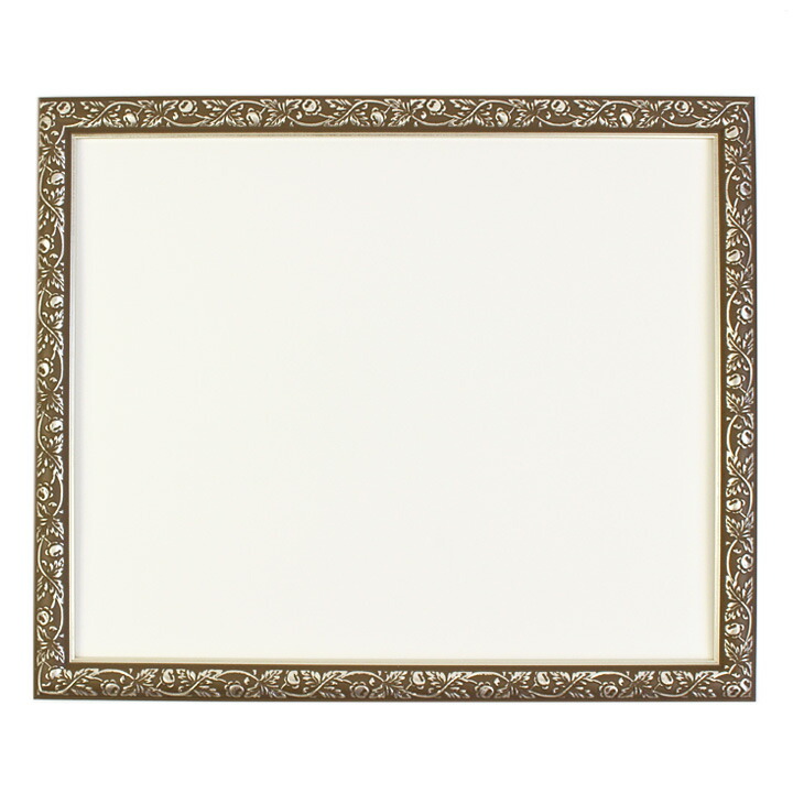 すぐ発送】東京文化刺繍専用額3号木地 高級額縁 紺 別珍 Art 新品未