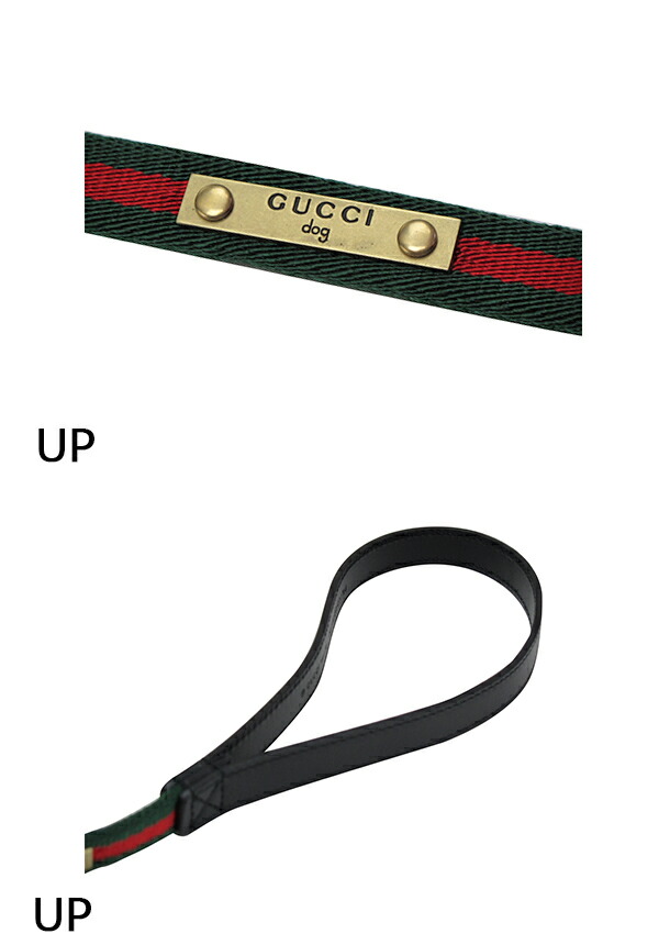 楽天市場】グッチ GUCCI 犬 リード おしゃれ ペット用品グリーン