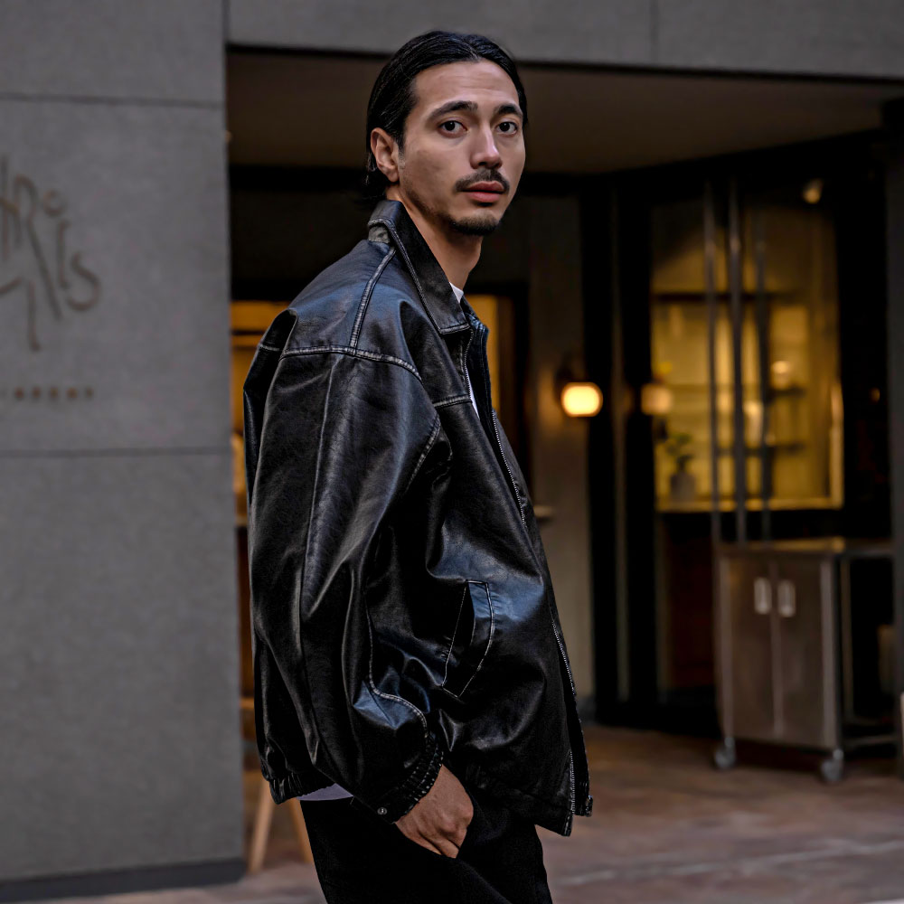 レザージャケット ファッション ビンテージ 世界有数のヴィンテージ革