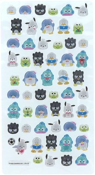 楽天市場】ボンボンドロップシール ミニ はぴだんぶい S8815135 サン