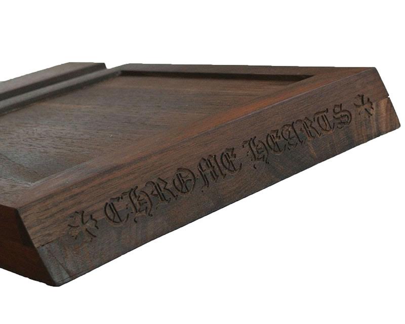 クロムハーツ ウッドディスプレイ 置物 飾り Chrome Hearts 非売品