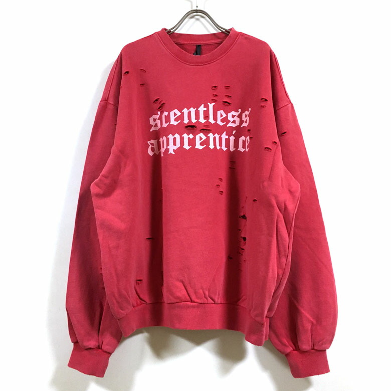 楽天市場】裏毛 硫化染め ダメージ加工 ビッグシルエット スウェット