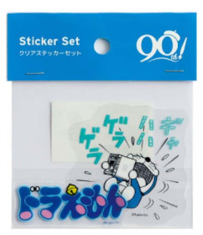 楽天市場】ステッカー クリアステッカーセット grf_dkk-050_053 藤子