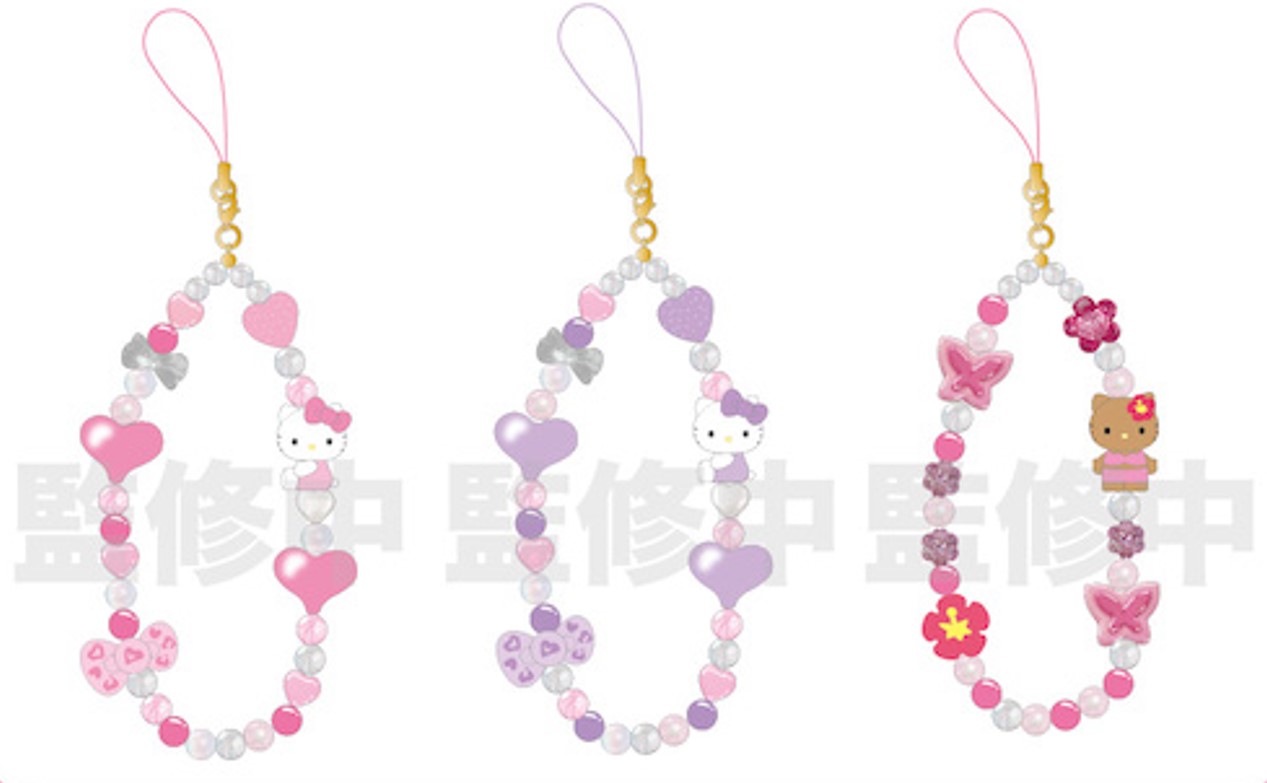 未使用 ハローキティ トロピカルボトルストラップ付き 平成レトロ 2002