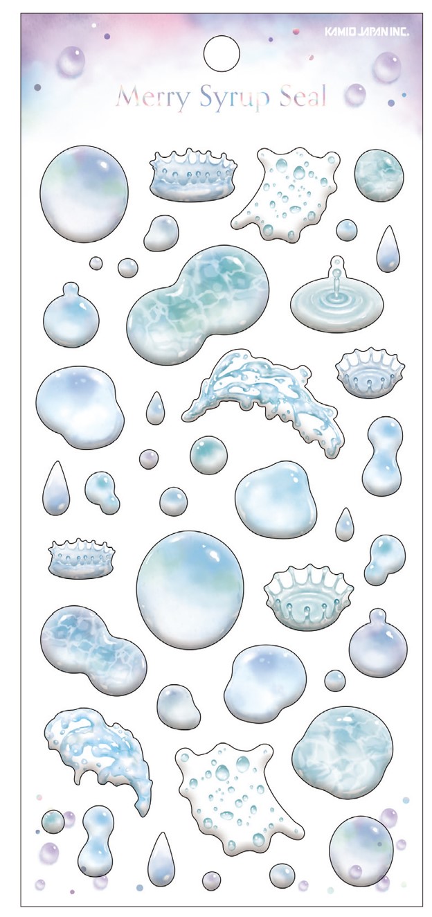 楽天市場】シール Merry Syrup Seal メリーシロップシール