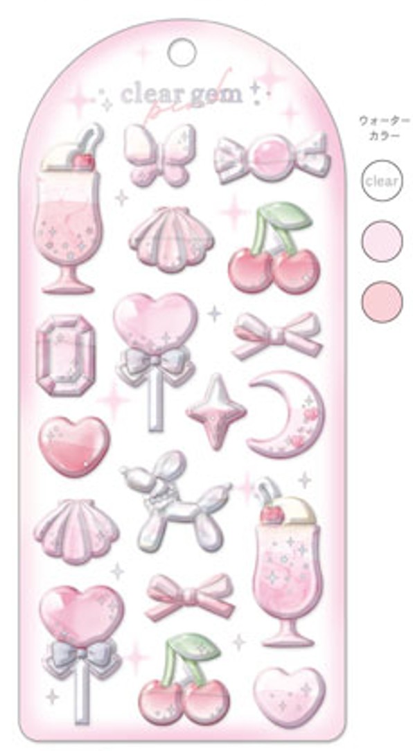 楽天市場】クリアジェムステッカー qli_91196_91201 クーリア clear